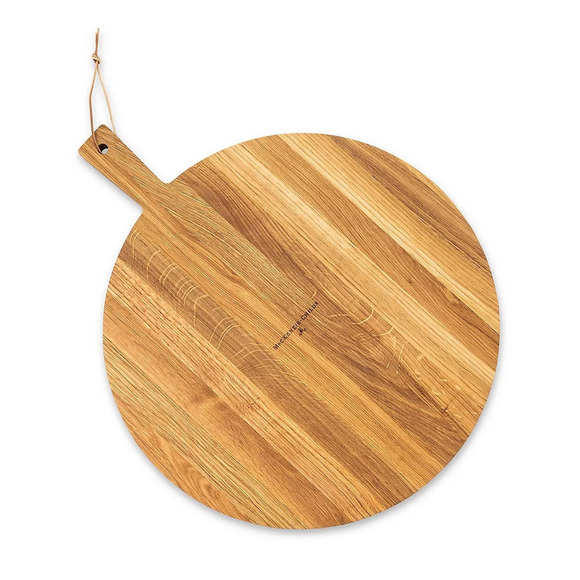 MACKENZIE-CHILDS Happiness Is Homemade Oak Checkered Serving Cutting Board NEW - Picture 4 of 4